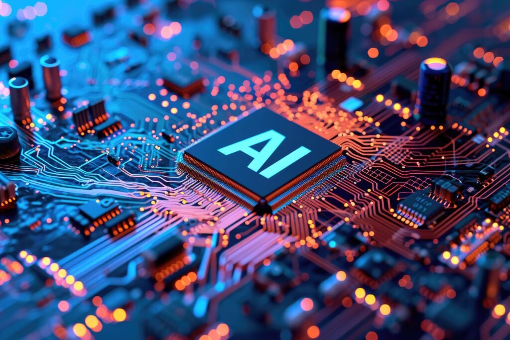 vecteezy ai generated ai circuit board technology background 37348385 scaled 1 - Future Makers